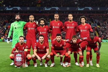 Liverpool lineup