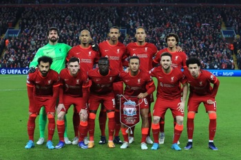 Liverpool lineup