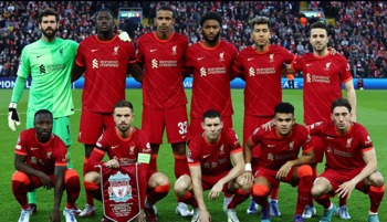 Liverpool lineup