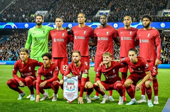 Liverpool lineup