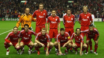 Liverpool Lineups