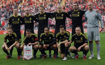 Liverpool lineup
