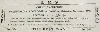 LMS Rail Advert