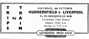 London Midland Railway Advert