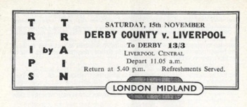 London Midland Railway Advert