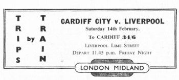 London Midland Railway Advert