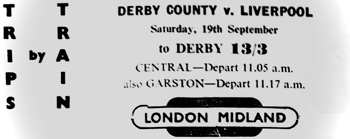 London Midland Railway Advert