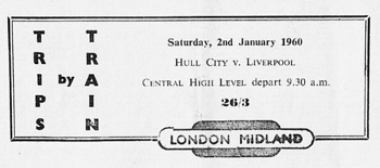 London Midland Railway Advert