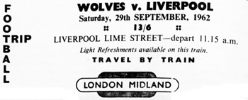 London Midland Railway Advert