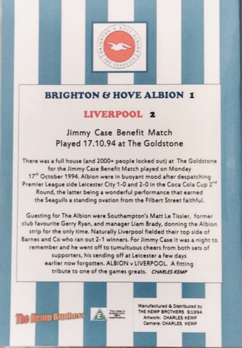 Match Dvd Box back cover