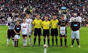 Match officials & captains