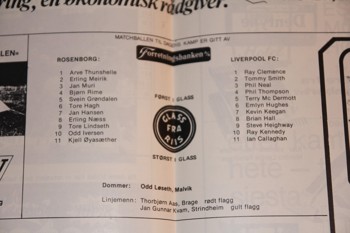Match programme - 3