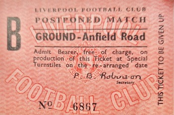 Postponed match voucher
