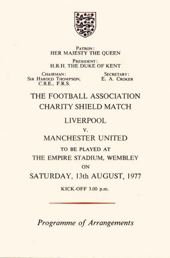 Programme of Arrangements