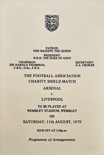 Programme Of Arrangements Cover