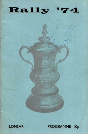 Referees Association Eve Of Final Dinner Programme