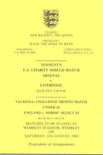 Royal Box Programme of Events