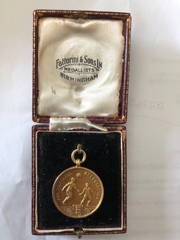 Runners Up Medal - Laurie Hughes