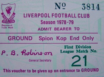 Seaon Ticket Stub
