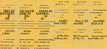 Shareholders Bar Ticket