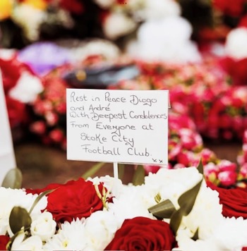 Stoke City Floral Tribute