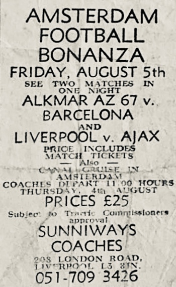 Sunniways Coaches Advert