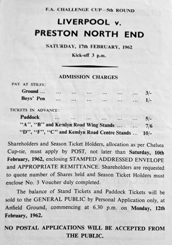 Ticket Arrangements
