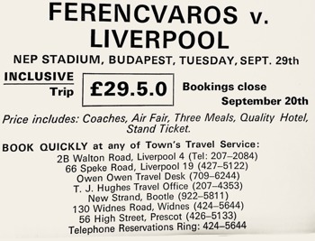 Towns Travel Advert