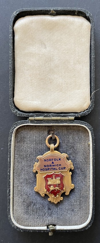 Winners Medal - Credit: The Norwich City Football Club Historical Trust
