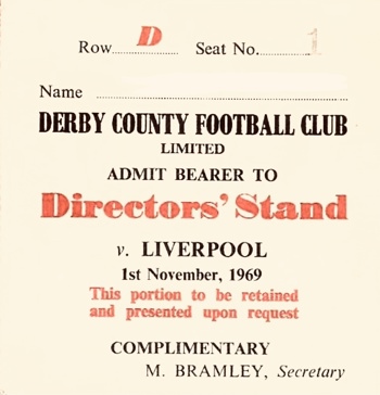 Directors Box Ticket