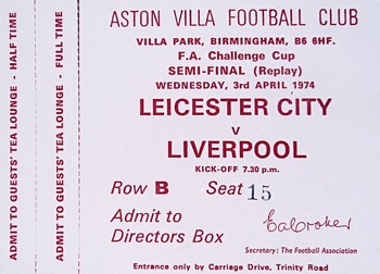 Directors Box Ticket