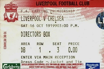 Directors box ticket