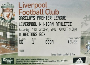 Directors Box Ticket