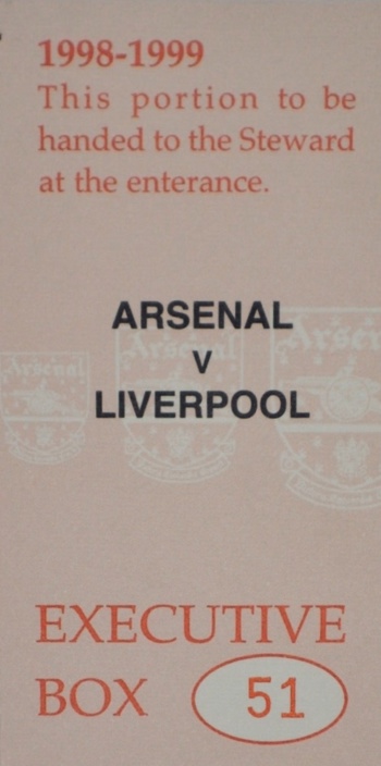Executive Box Ticket