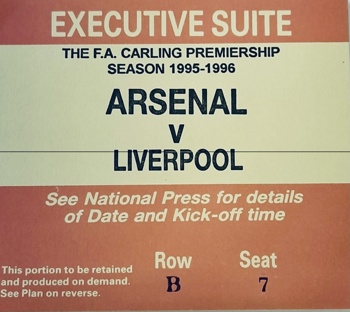 Executive suite ticket