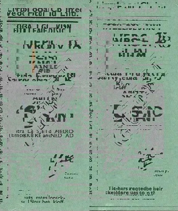 Match ticket