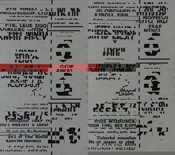 Match ticket