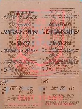 Match ticket