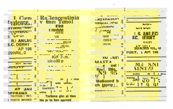 Match ticket