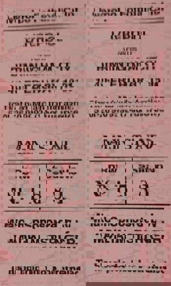 Match ticket