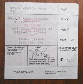 Match ticket
