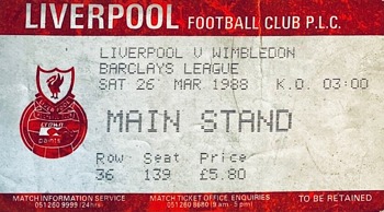 Match ticket
