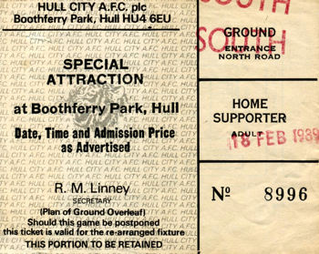 Match ticket