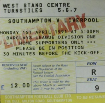 Match ticket