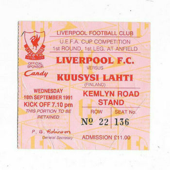 Match ticket
