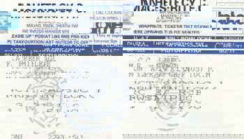 Match ticket