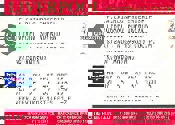 Match ticket