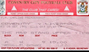 Match ticket