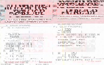 Match ticket