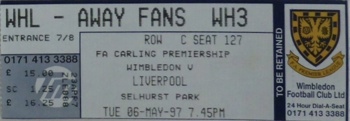 Match ticket